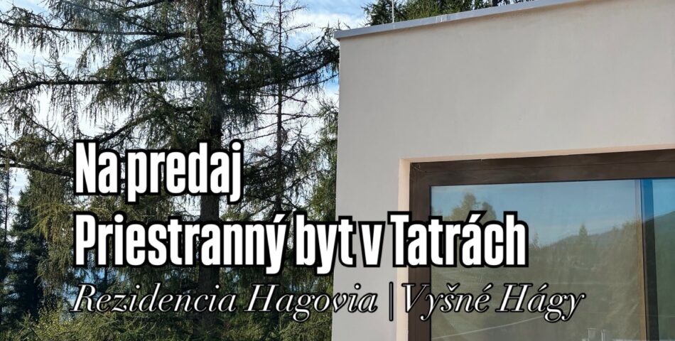 apartmán Vysoké Tatry