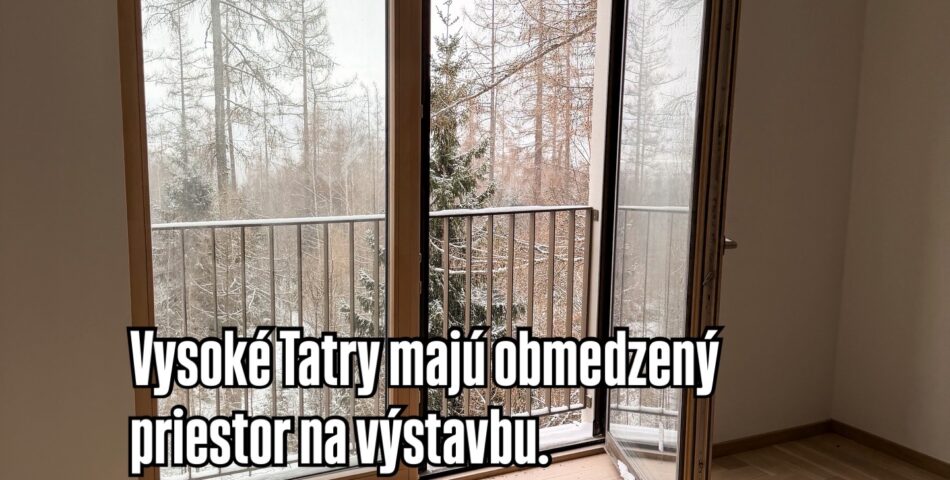 apartmán Vysoké Tatry