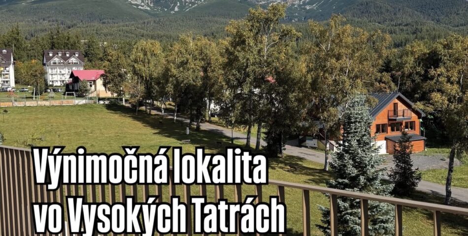 apartmán Vysoké Tatry